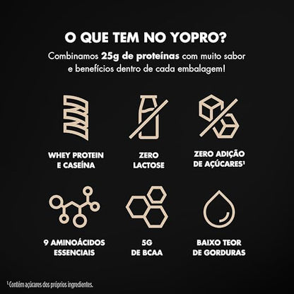 Promoção de Mês das Mães - Pack YoPRO 25g de Proteína - 24 Unidades (Últimas Horas!)