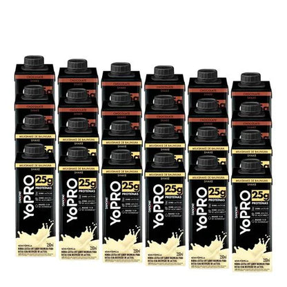 Promoção de Mês das Mães - Pack YoPRO 25g de Proteína - 24 Unidades (Últimas Horas!)